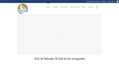 Desktop Screenshot of clubdepatrones.com
